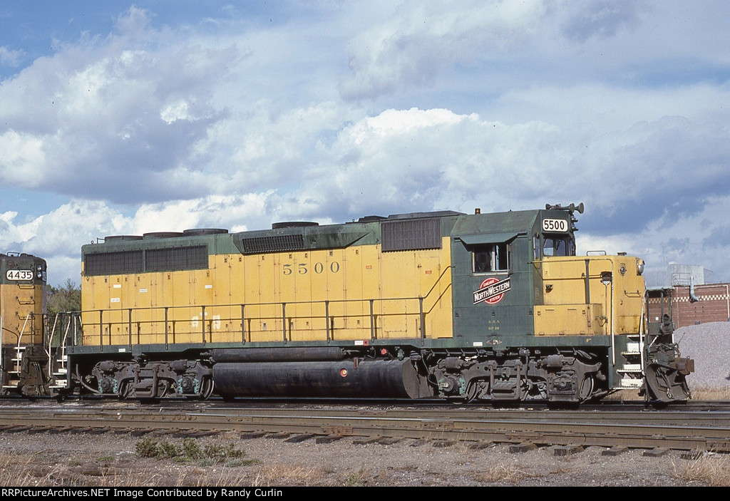 CNW 5500 at Wisconsin Rapids